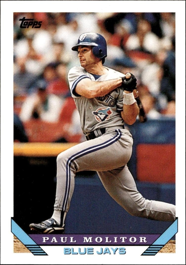 1993 Topps Traded Paul Molitor #48T trading card