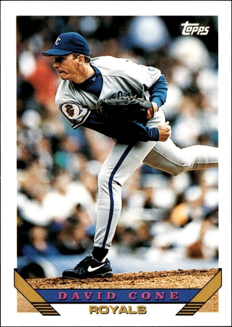 1993 Topps Traded David Cone #125T trading card