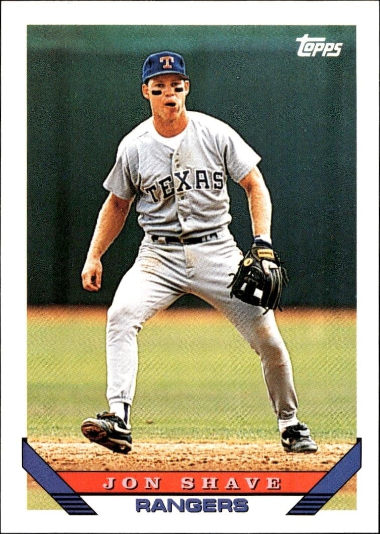 1993 Topps Traded Jon Shave #78T trading card