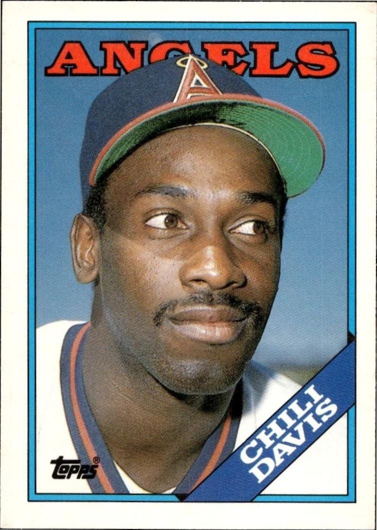 1988 Topps Traded Chili Davis #32T baseball trading card front