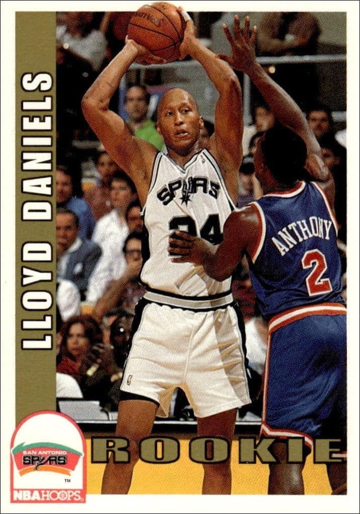 1992-93 Skybox NBA Hoops Series 2 Lloyd Daniels #465 trading card