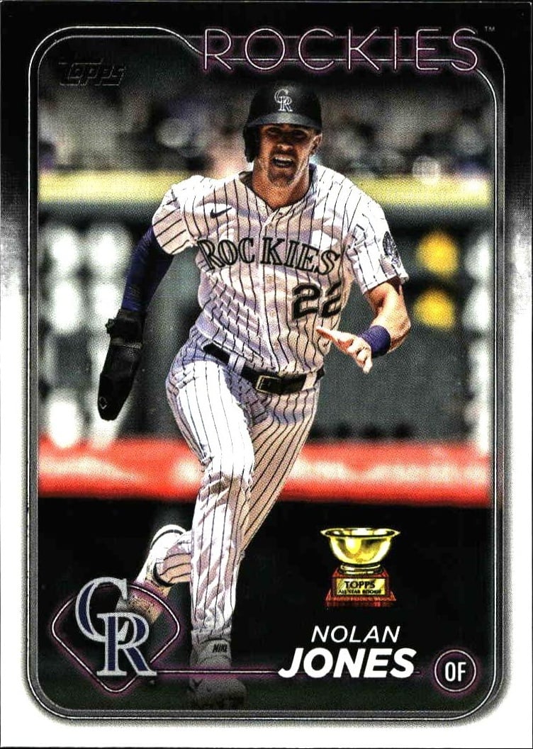 2024 Topps Series 2 Nolan Jones #374 baseball trading card front