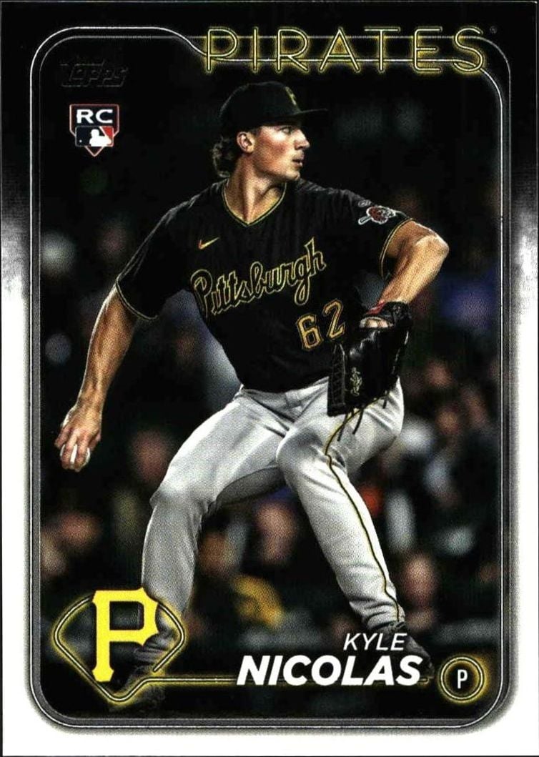 2024 Topps Series 2 Kyle Nicolas #408 trading card
