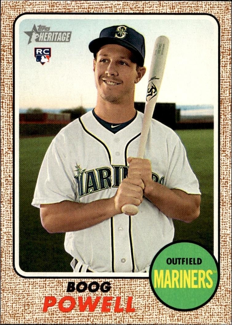 2017 Topps Heritage Boog Powell #610 trading card