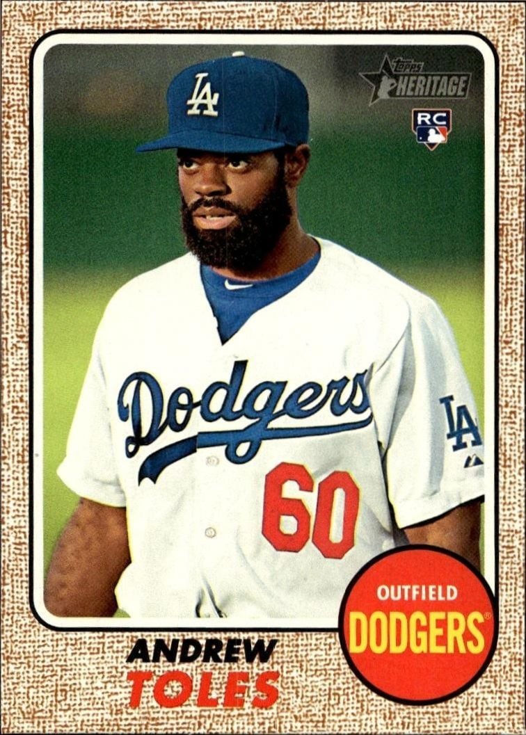 2017 Topps Heritage Andrew Toles #531 trading card