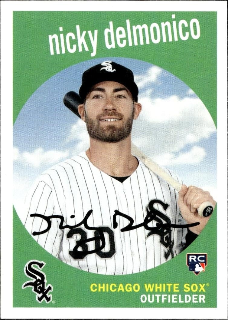 2018 Topps Archives Nicky Delmonico #9 trading card