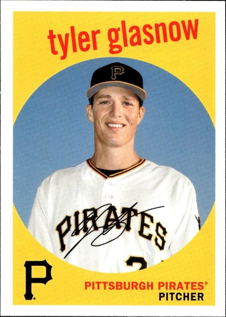 2018 Topps Archives Tyler Glasnow #72 baseball trading card front