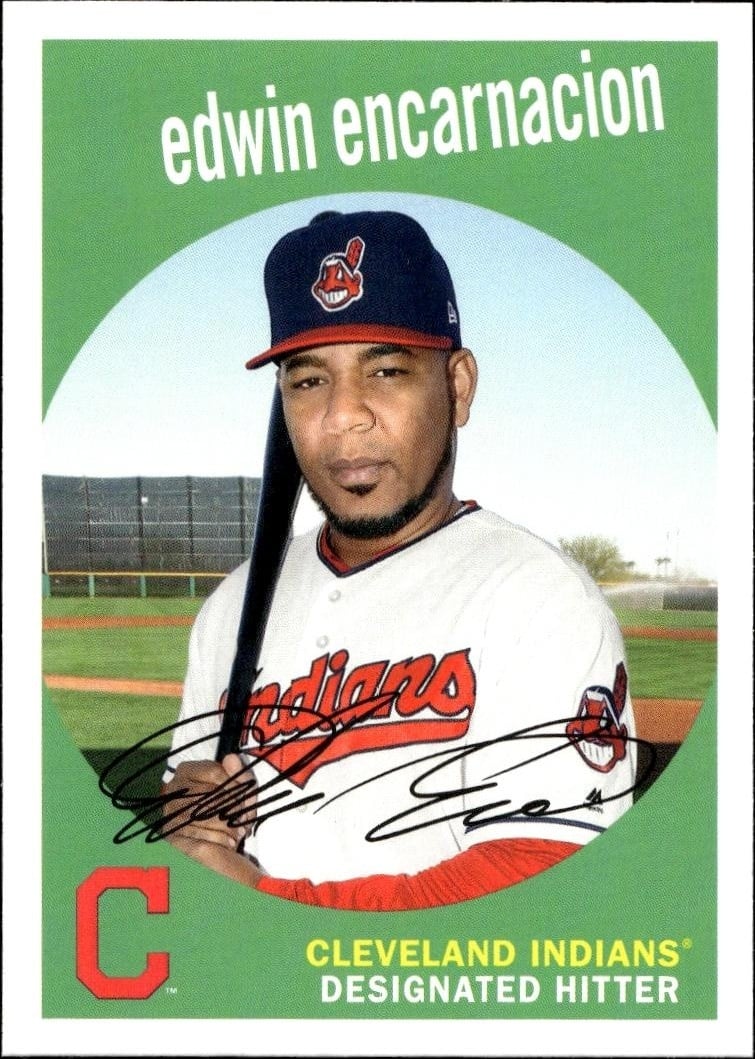 2018 Topps Archives Edwin Encarnacion #53 trading card