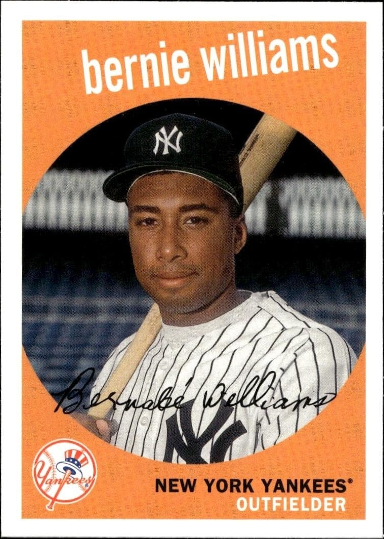 2018 Topps Archives Bernie Williams #84 trading card