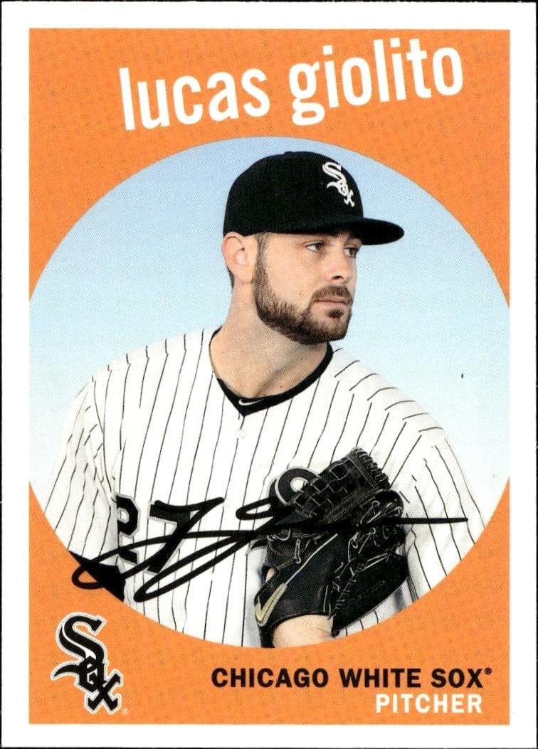 2018 Topps Archives Lucas Giolito #10 trading card