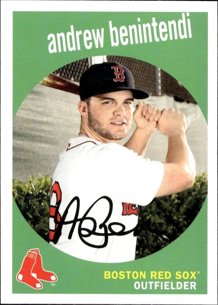 2018 Topps Archives Andrew Benintendi #14 trading card
