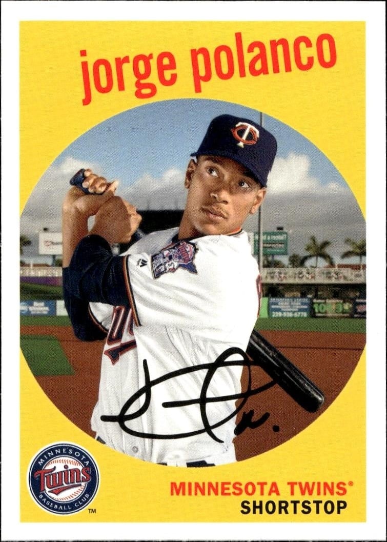 2018 Topps Archives Jorge Polanco #26 trading card