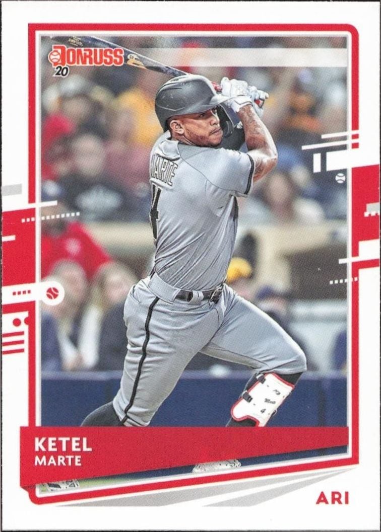 2020 Donruss Ketel Marte #78 trading card
