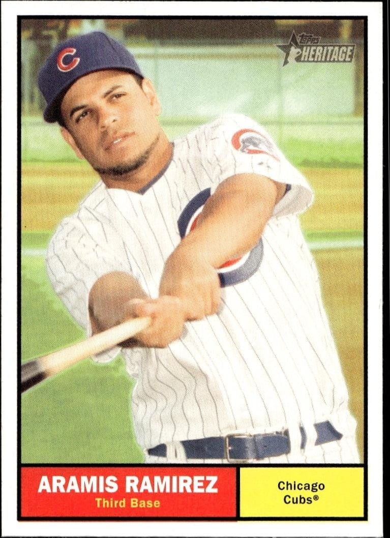 2010 Topps Heritage Aramis Ramirez #321 trading card