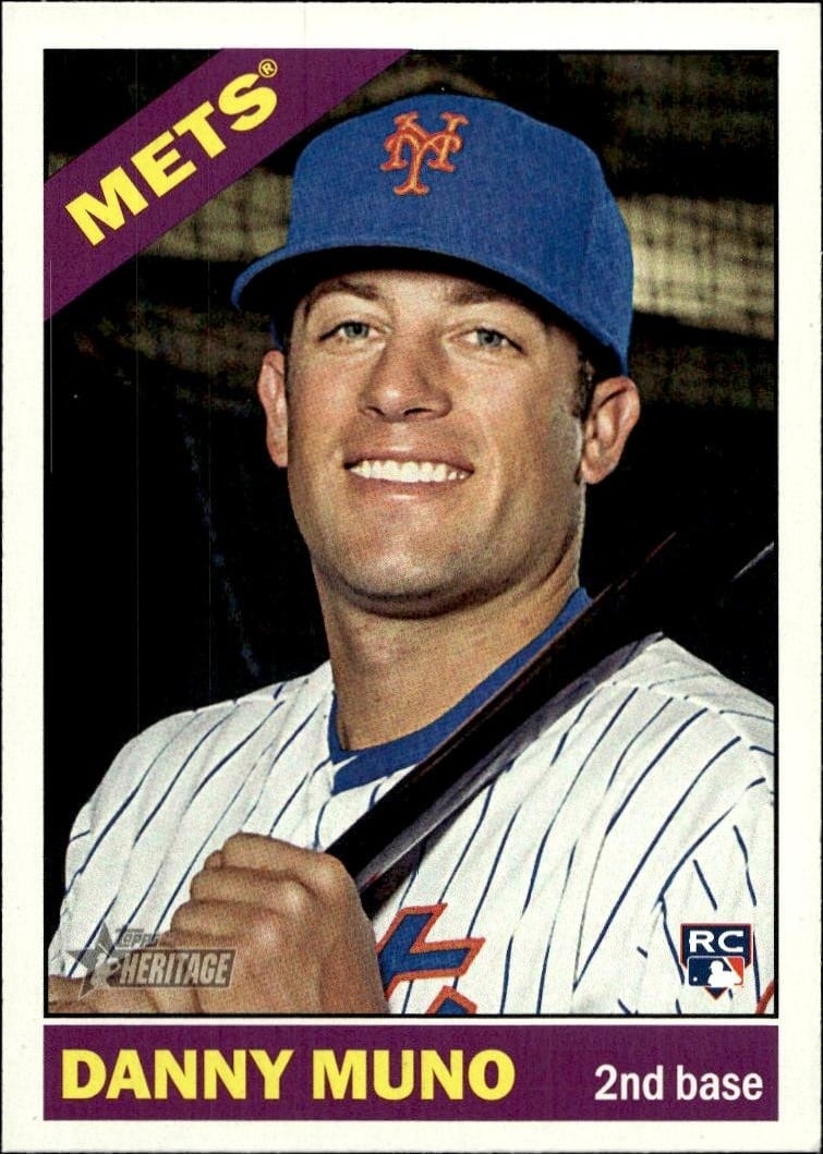 2015 Topps Heritage Danny Muno #557 trading card