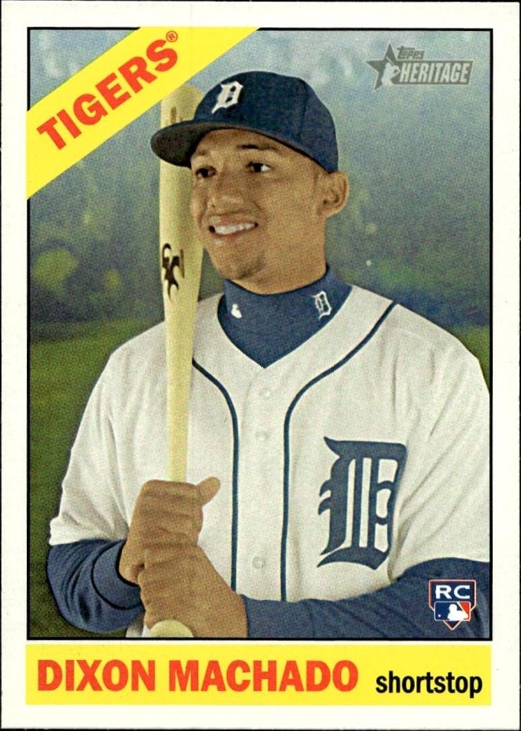 2015 Topps Heritage Dixon Machado #570 trading card