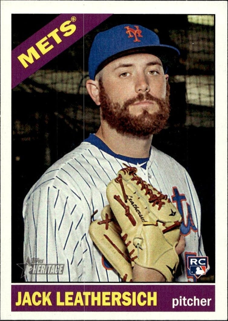 2015 Topps Heritage Jack Leathersich #562 trading card