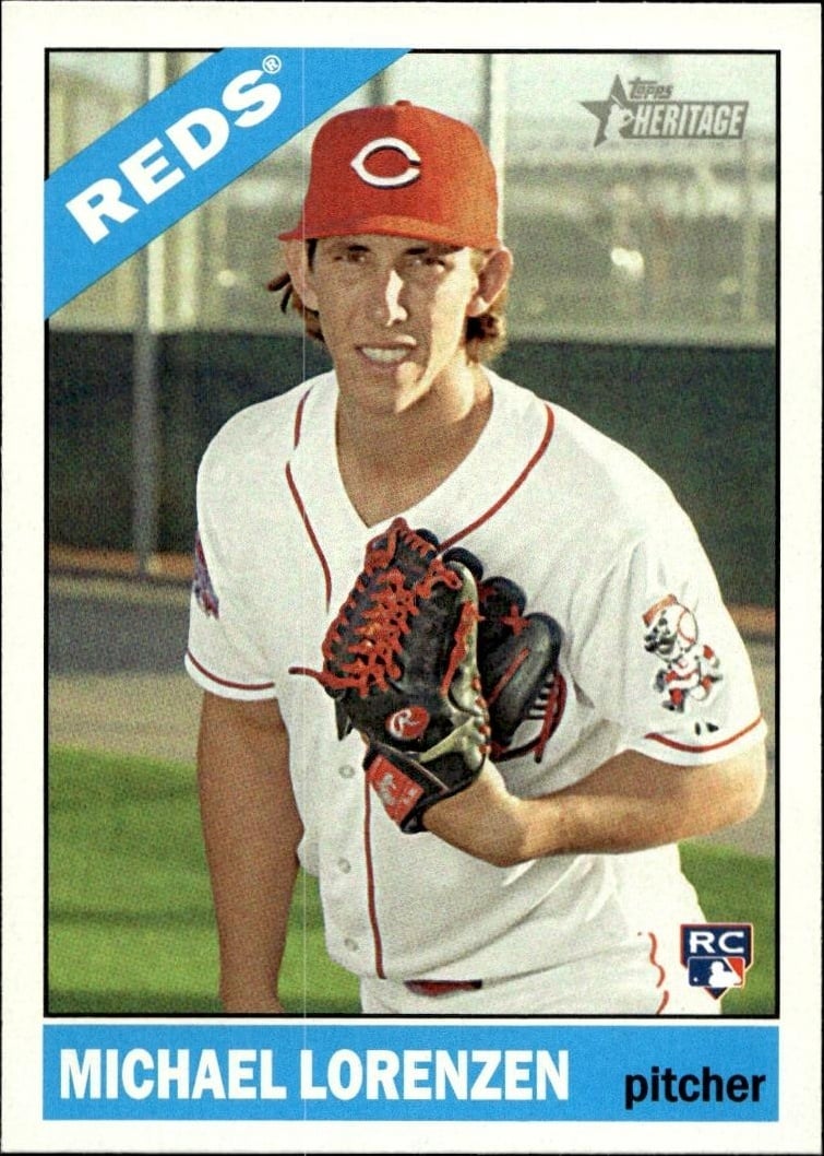 2015 Topps Heritage Michael Lorenzen #660 trading card