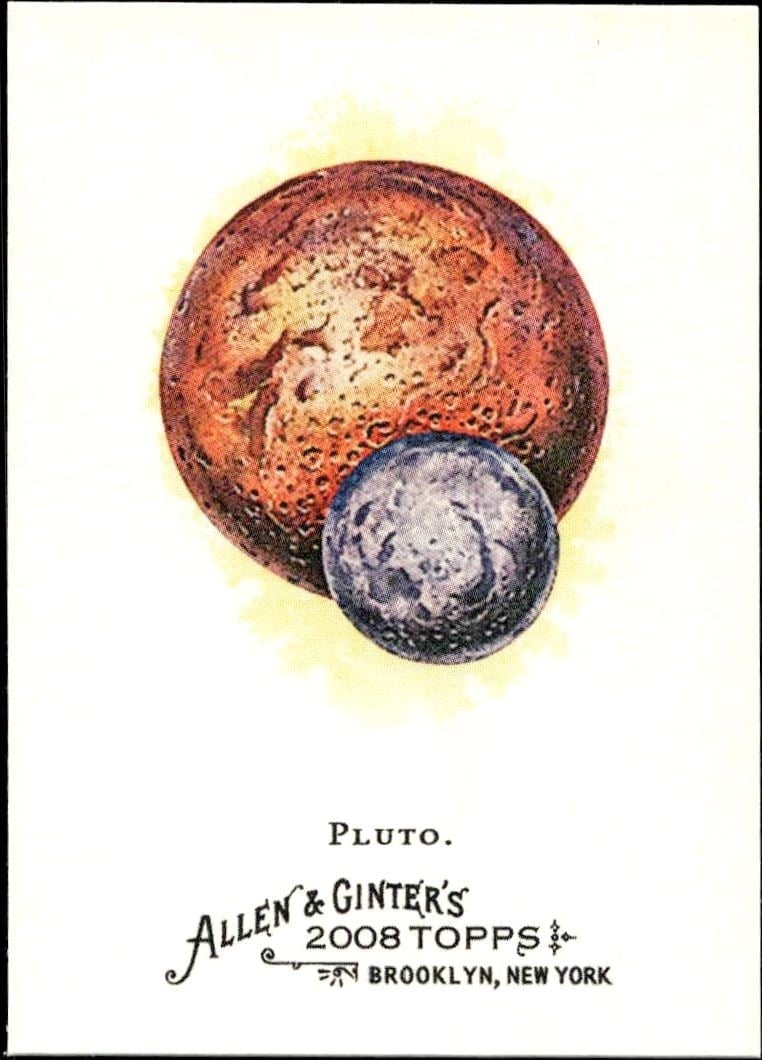 2008 Topps Allen & Ginter Pluto #233 trading card