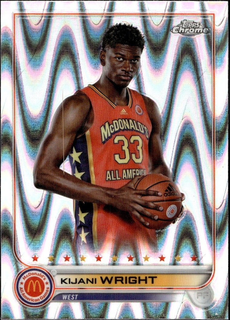 2022-23 Topps Mcdonald's All American Games checklist preview