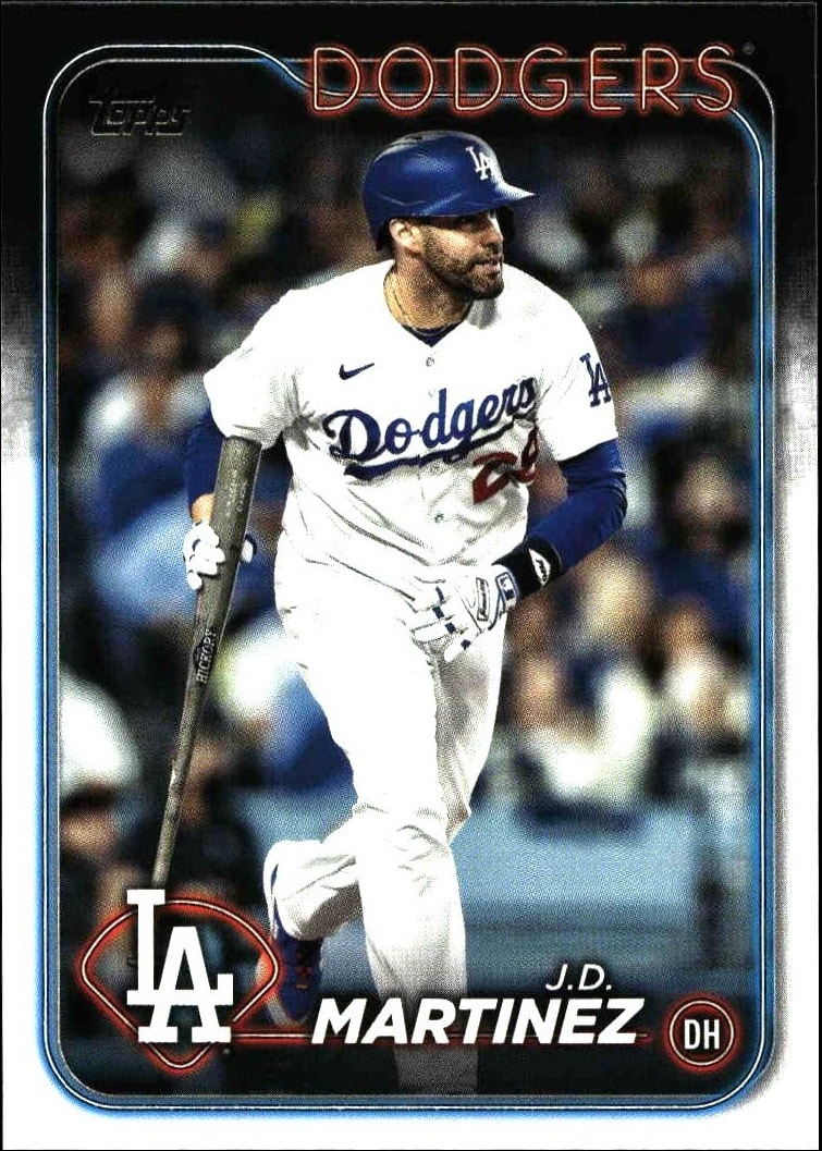 2024 topps J.D. Martinez