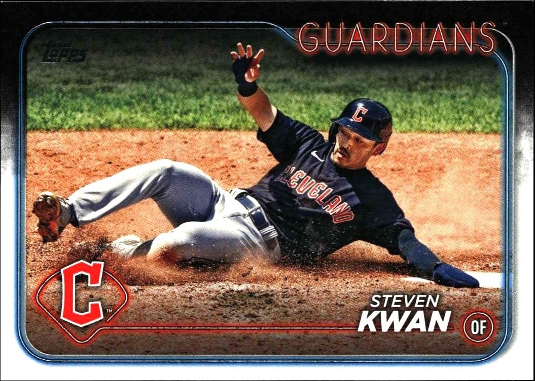 2024 Topps Series 1 Steven Kwan #312 trading card