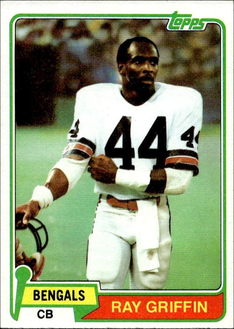 1981 topps Ray Griffin