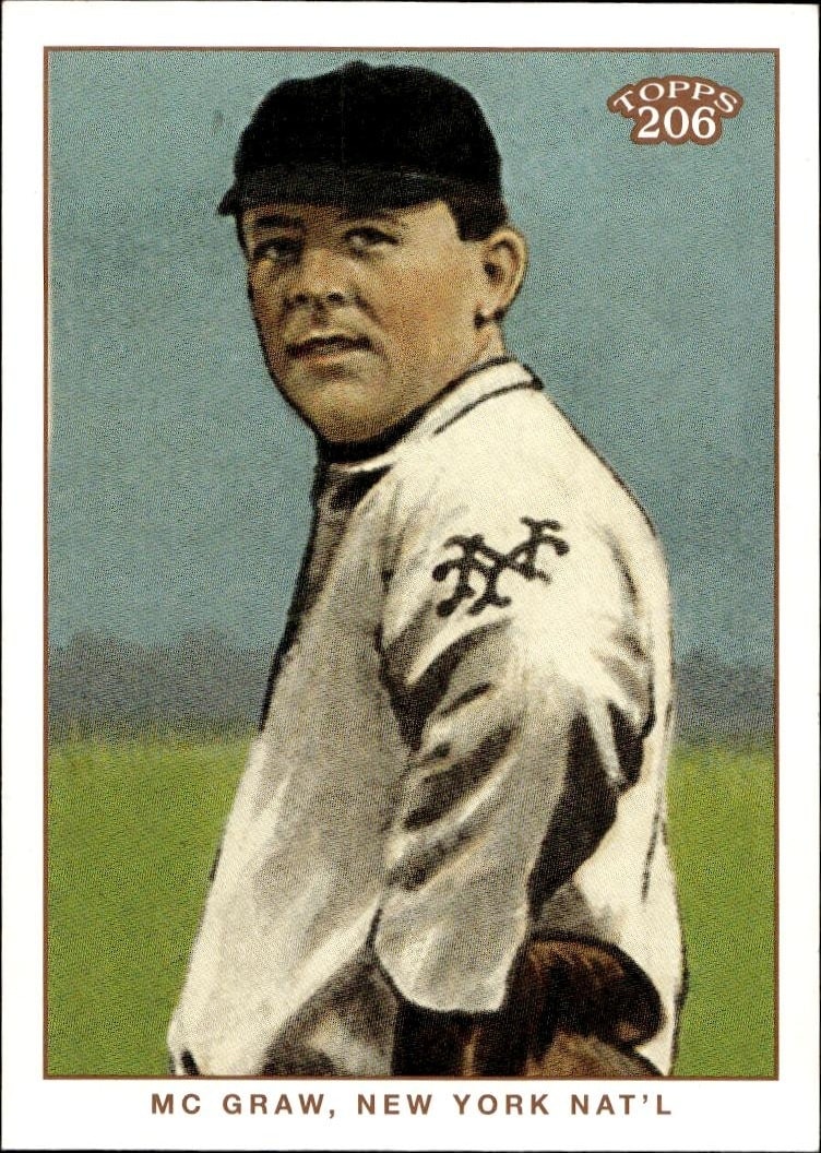 2002 topps John McGraw