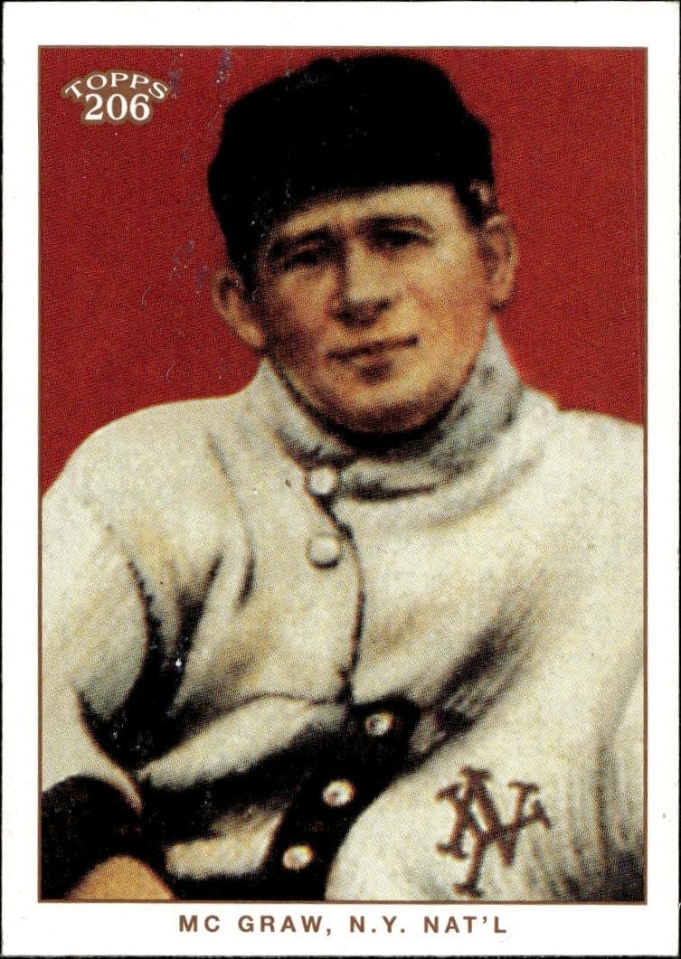 2002 topps John McGraw