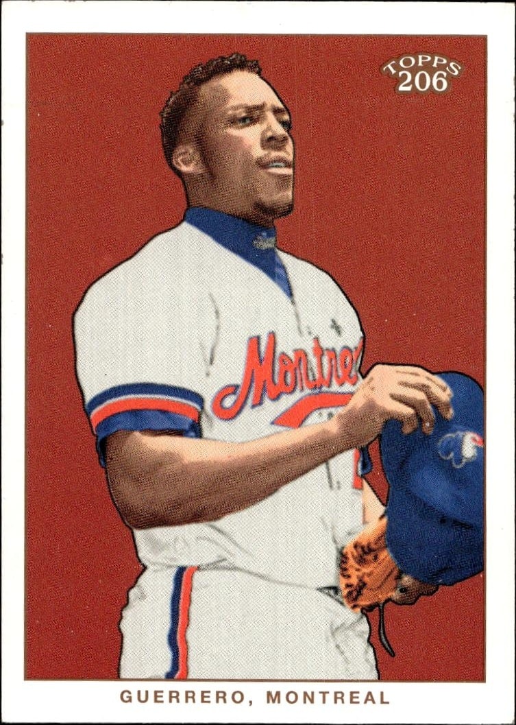 2002 Topps 206 Vladimir Guerrero #1 trading card
