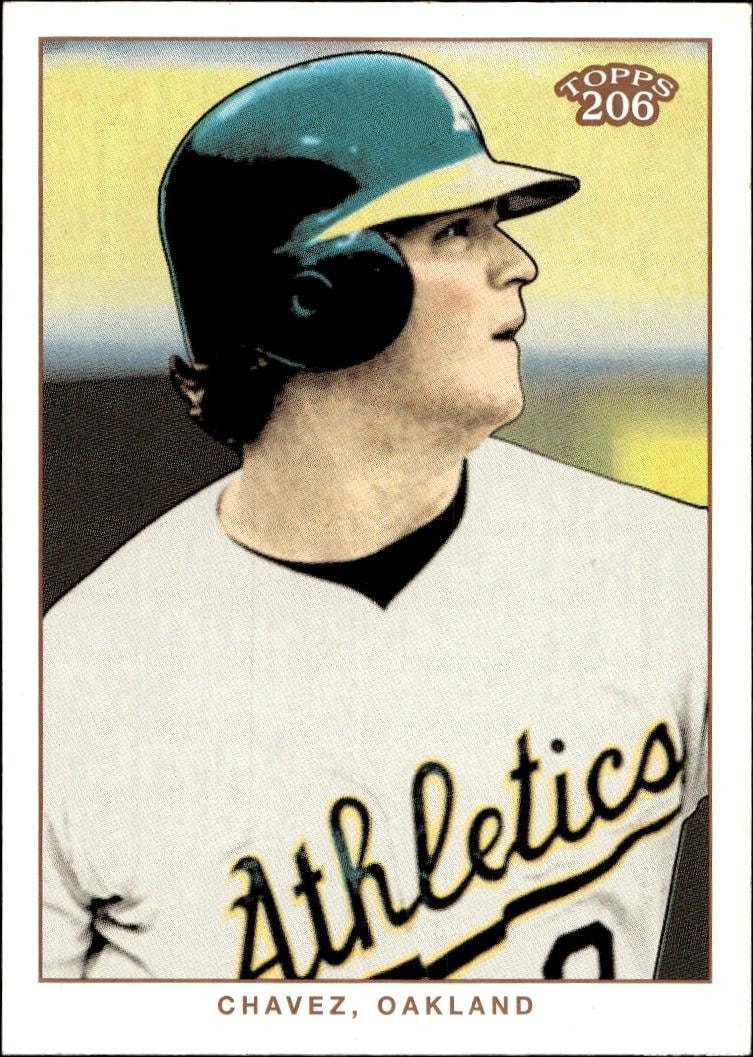 2002 topps Eric Chavez