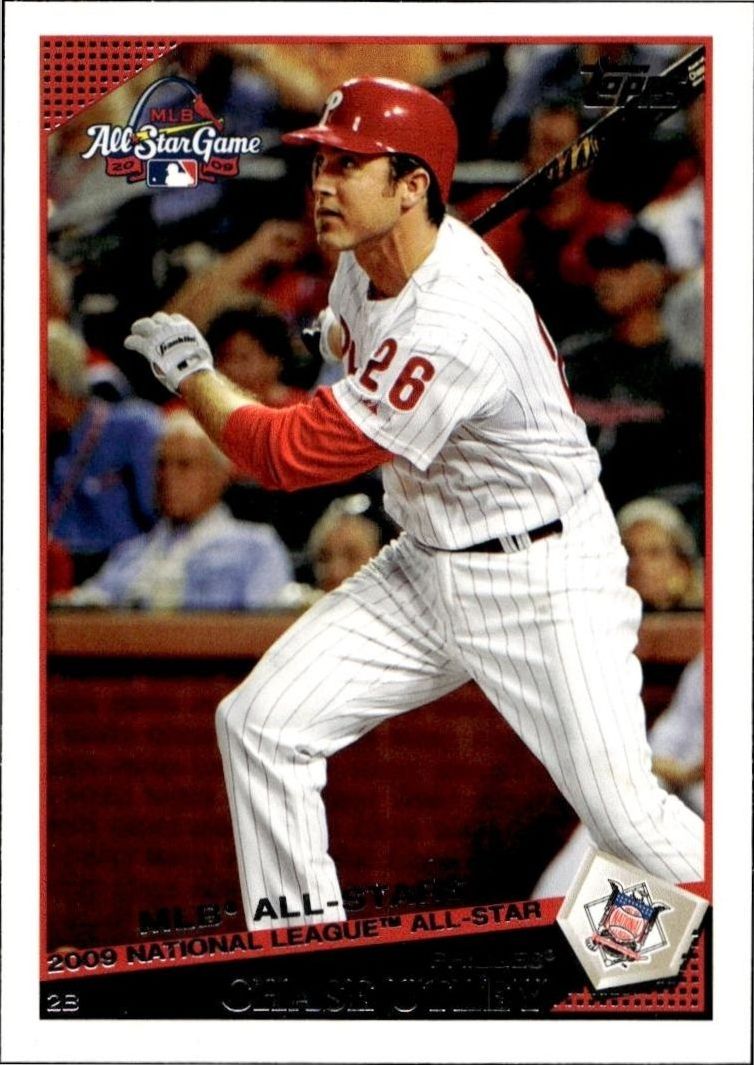 2009 Topps Updates & Highlights Chase Utley #UH71 trading card