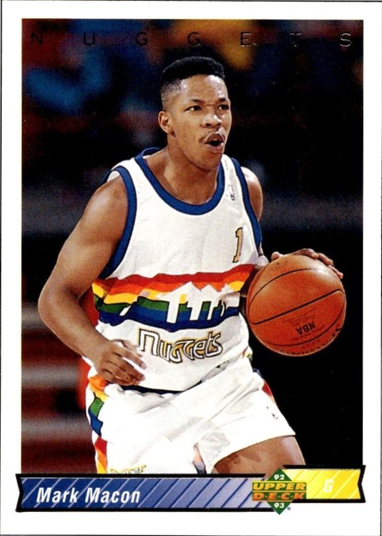 1992-93 upper-deck Mark Macon