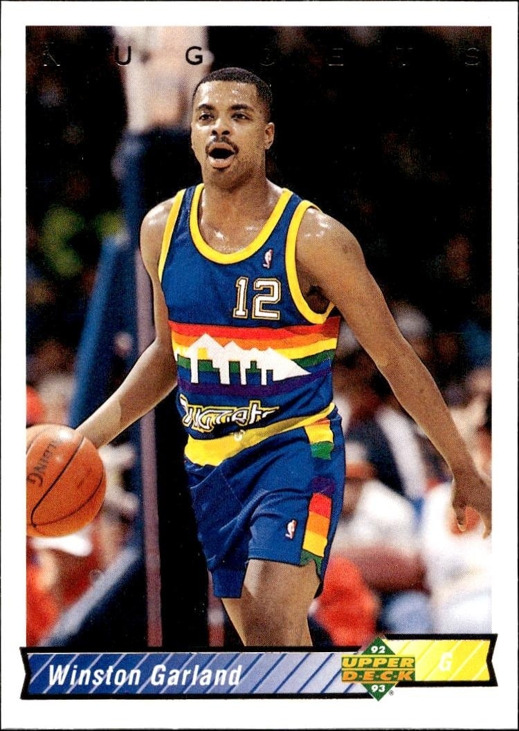 1992-93 upper-deck Winston Garland