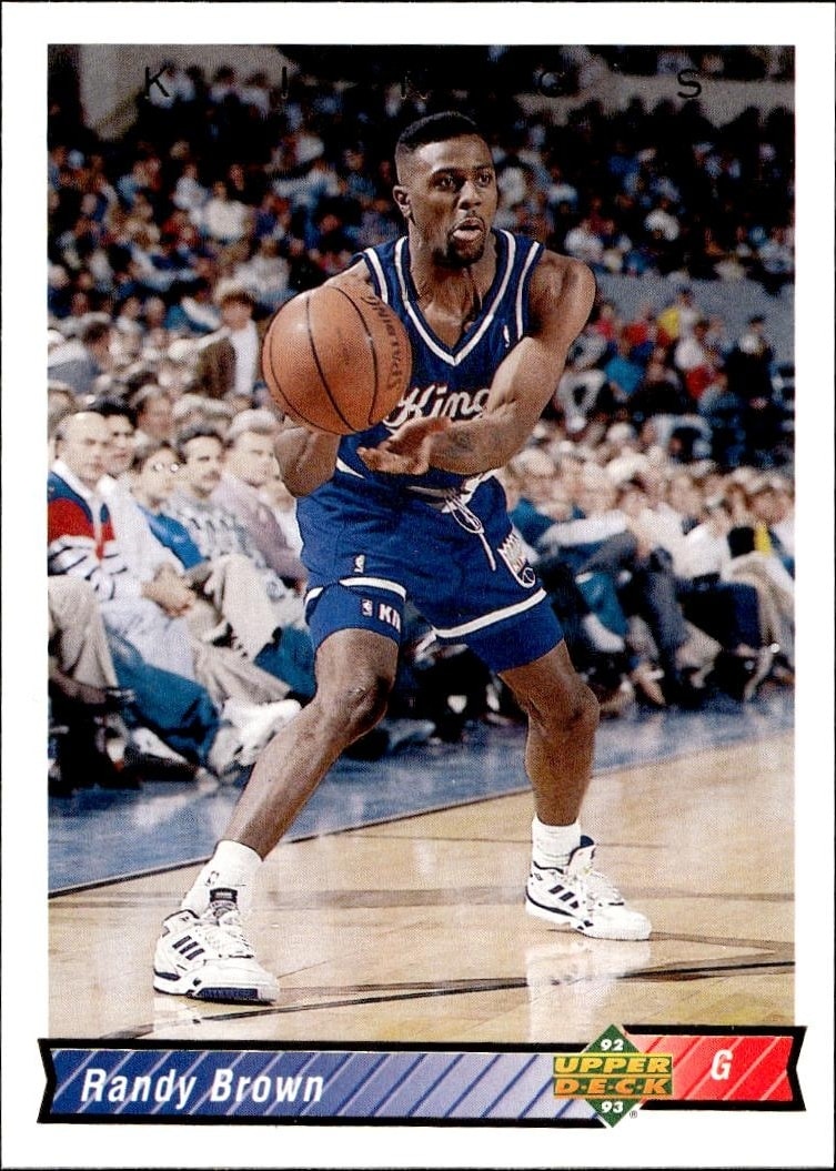1991-92 upper-deck Randy Brown