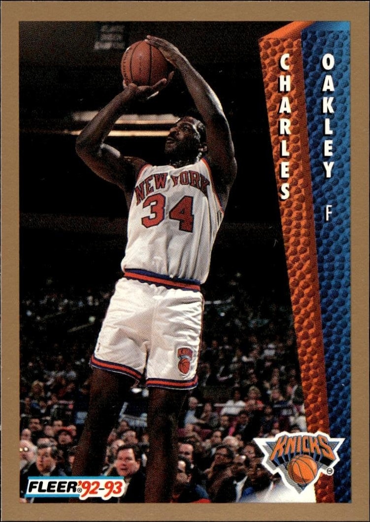 1992-93 fleer Charles Oakley