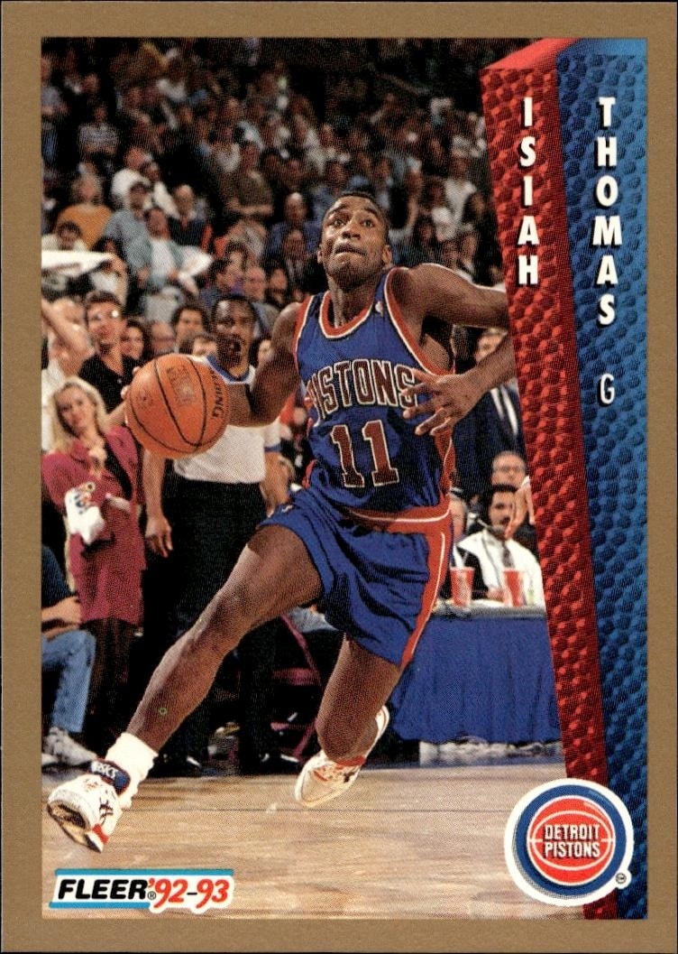 1992-93 Fleer Isiah Thomas #69