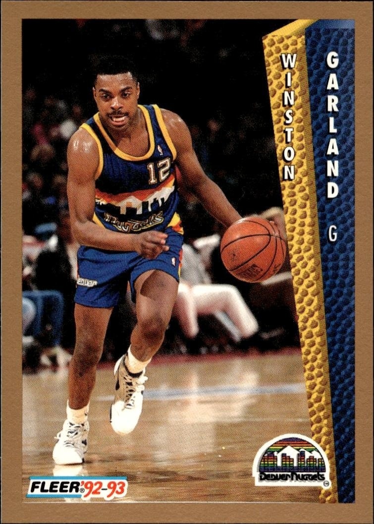 1992-93 Fleer Winston Garland #55