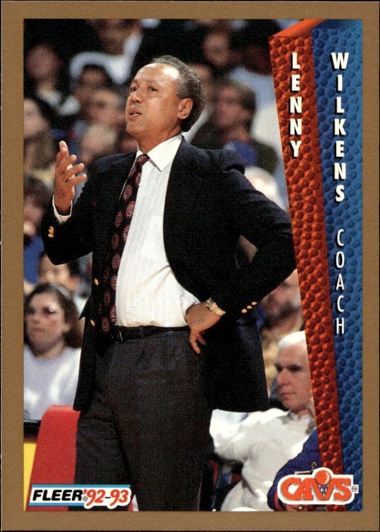 1992-93 Fleer Lenny Wilkens #45