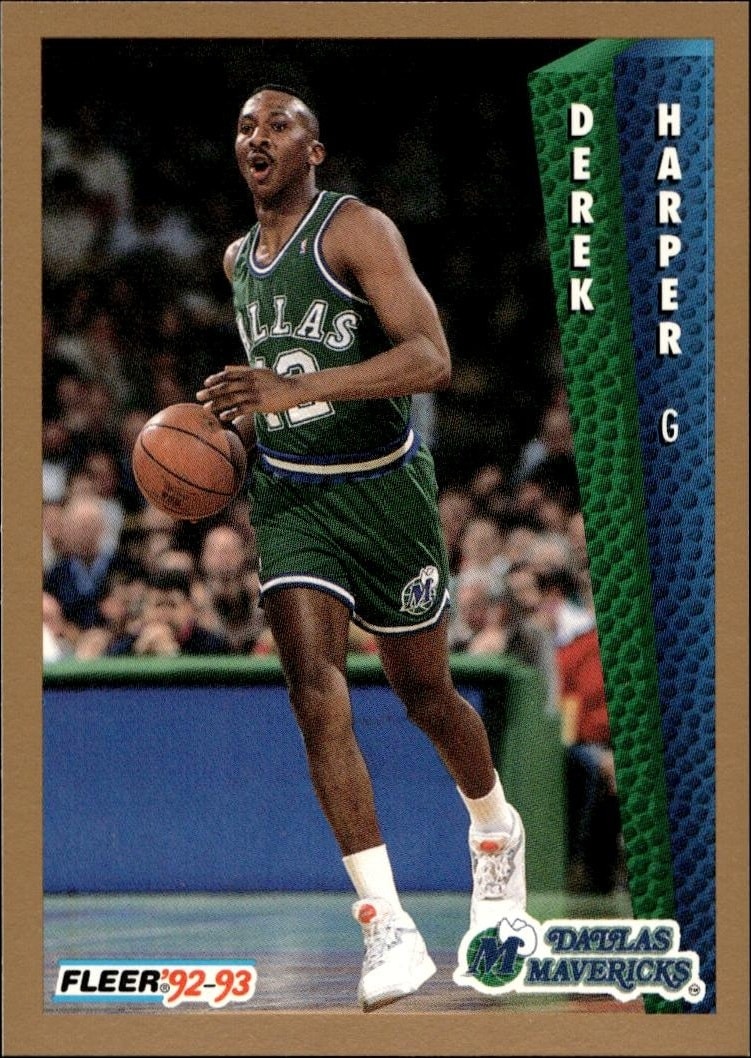 1992-93 Fleer Derek Harper #49