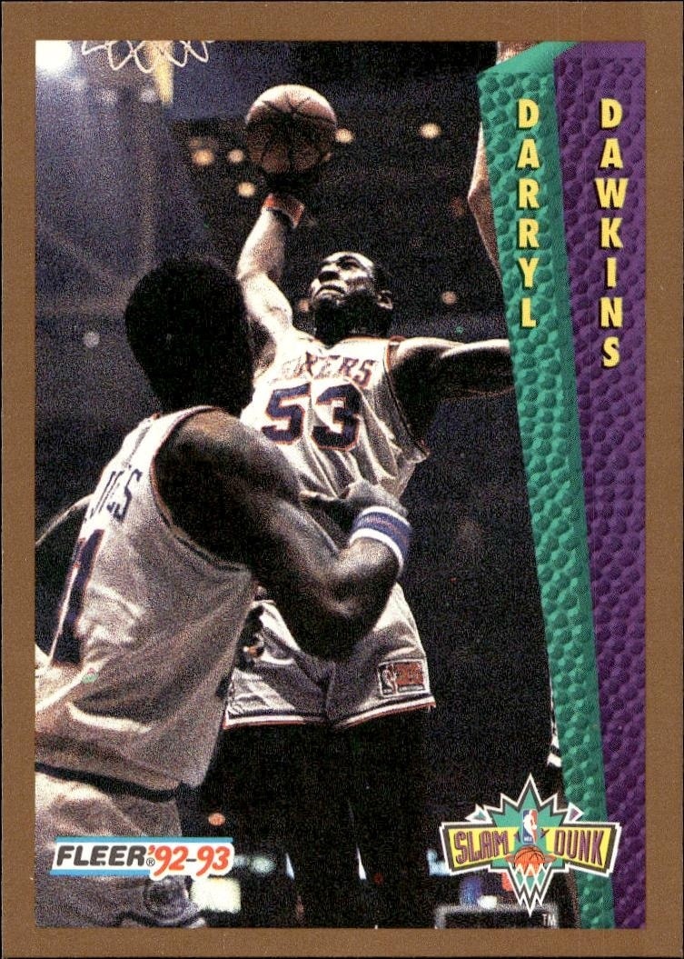 1992-93 Fleer Darryl Dawkins #285