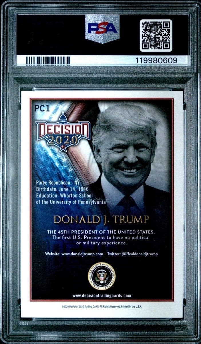 Donald J. Trump - Back