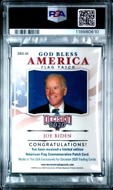 Joe Biden - Back