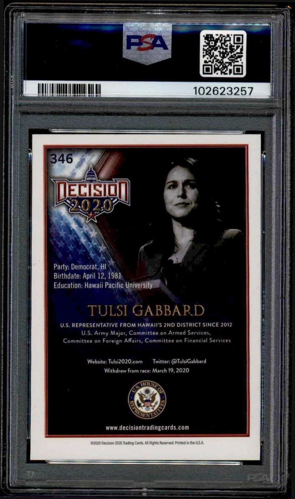 Tulsi Gabbard - Back