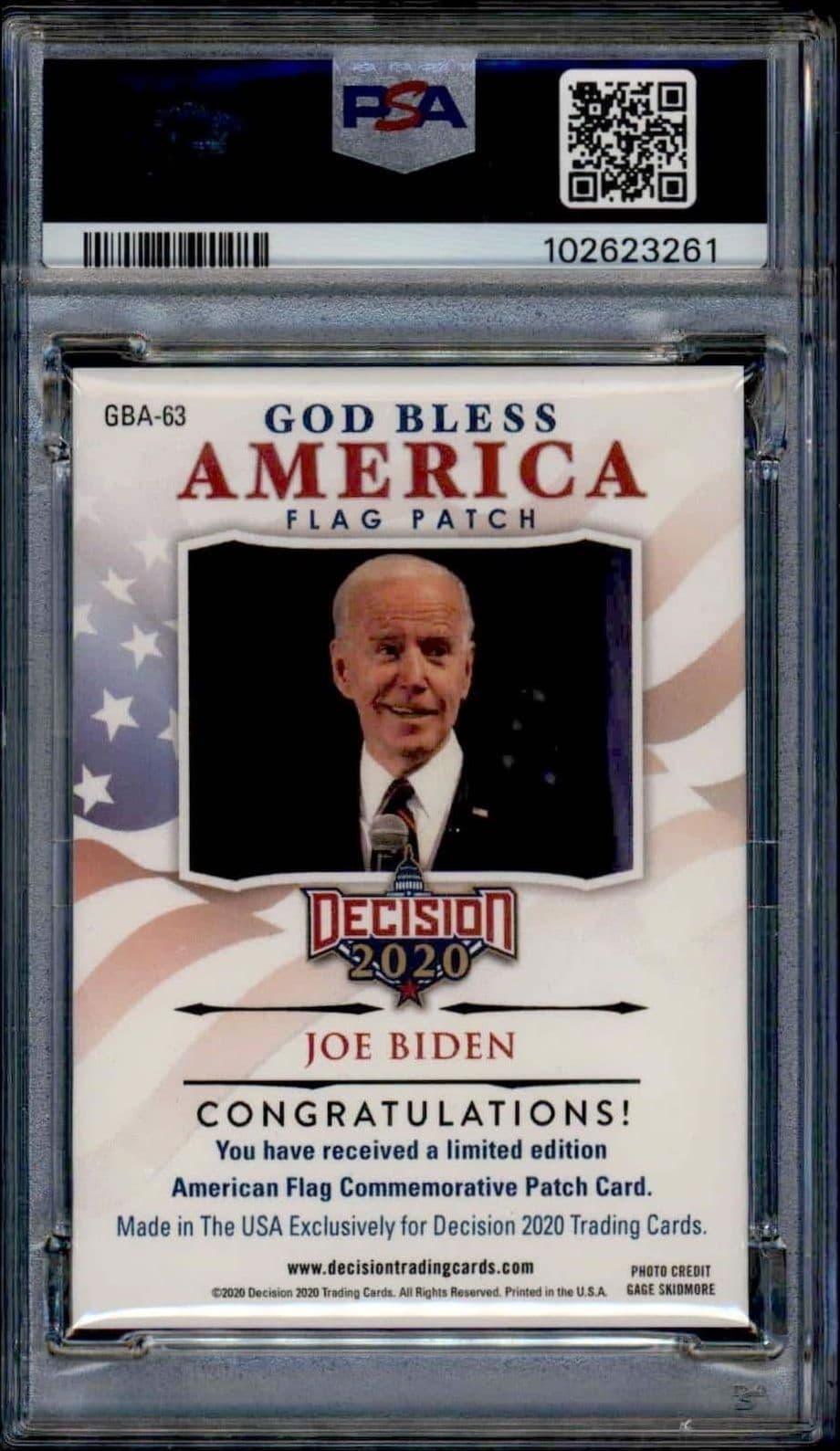 Joe Biden - Back