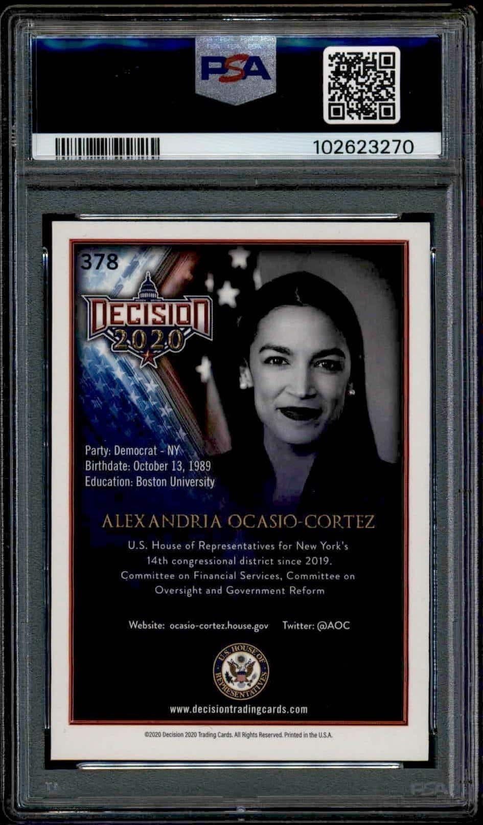 Alexandria Ocasio-Cortez - Back