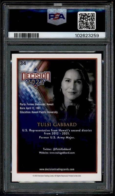 Tulsi Gabbard - Back