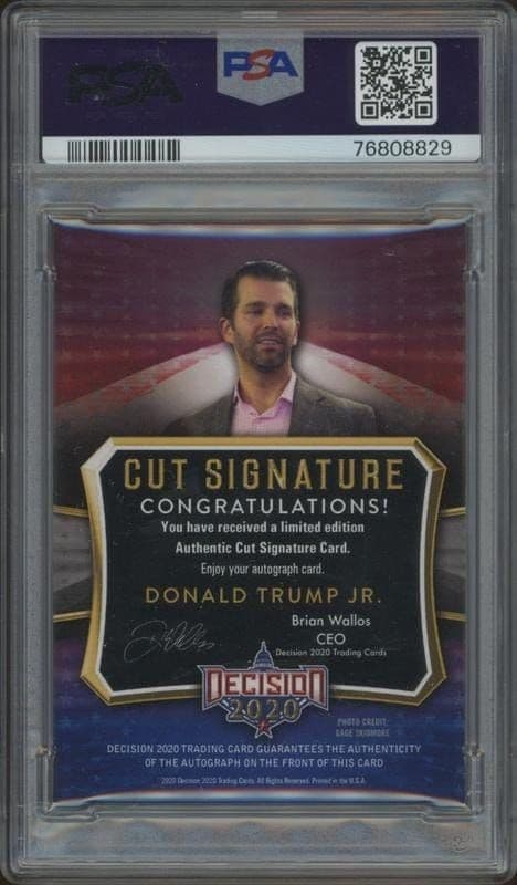 Donald Trump Jr. - Back