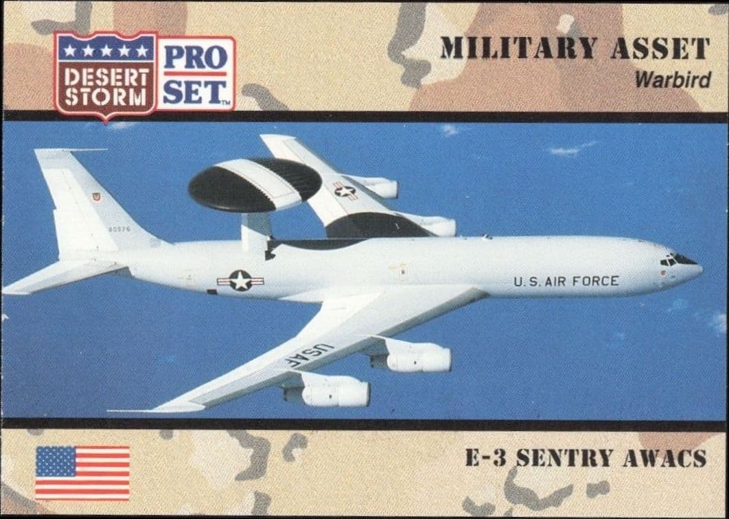E-3 Sentry Awacs - Front