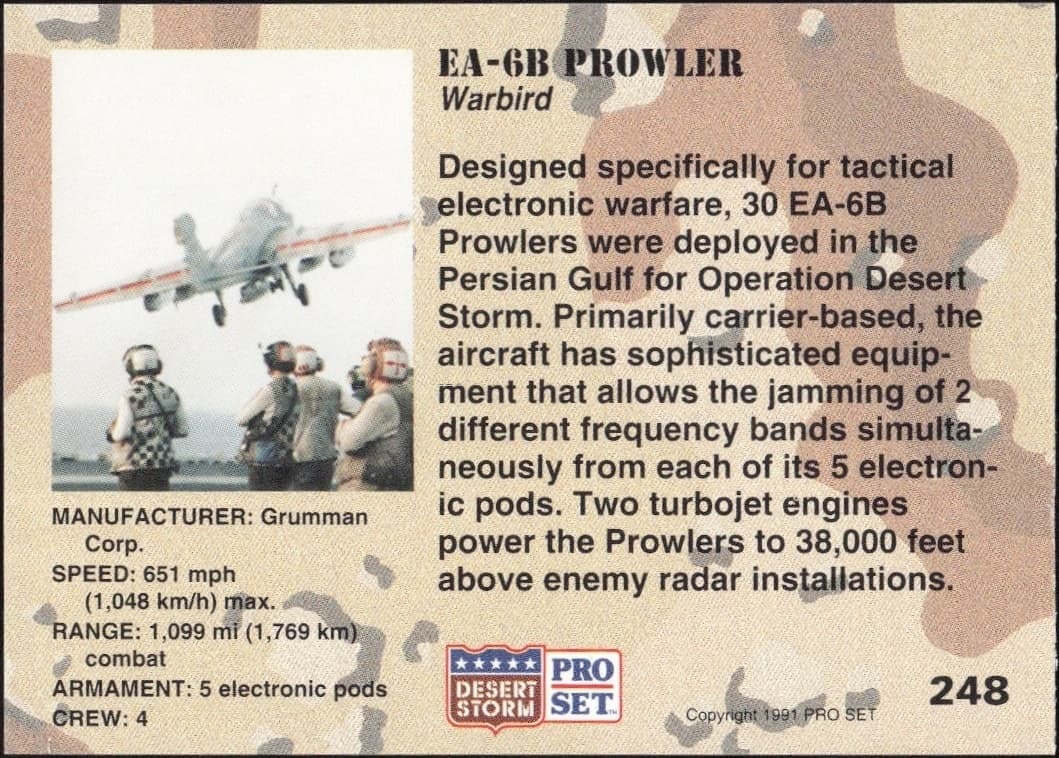 EA-6B Prowler - Back